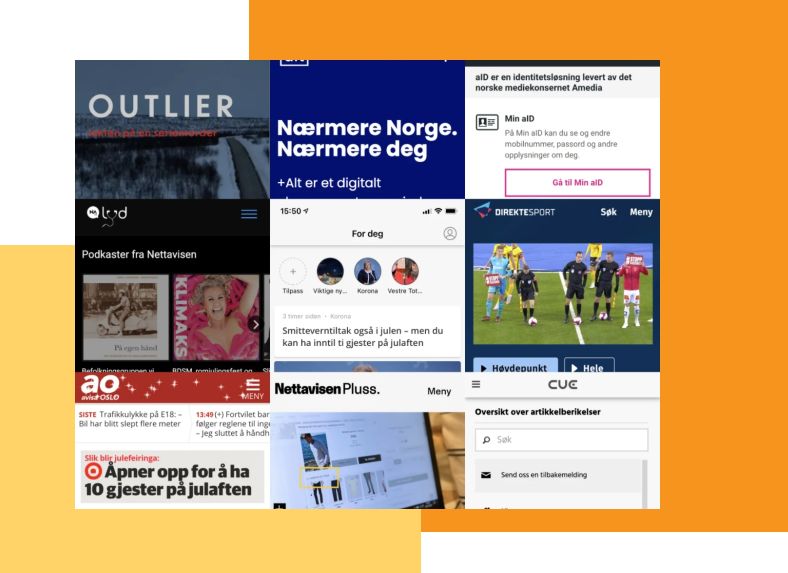 amedia frontend utvikling og ux-designer